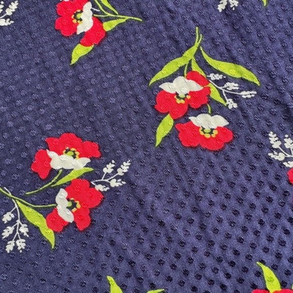 Jill Stewart Floral 100% Viscose Wide Leg Pants Size Large - Picture 3 of 5